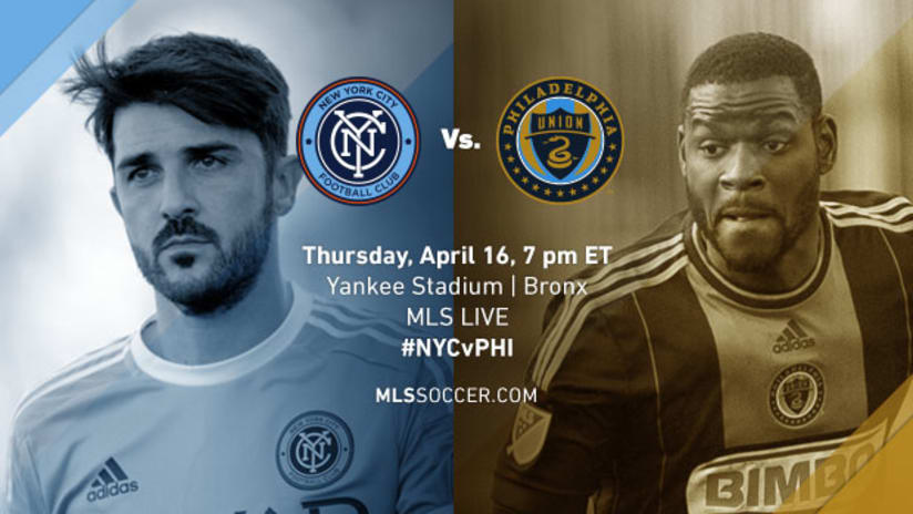 New York City FC vs. Philadelphia Union, April 16, 2015