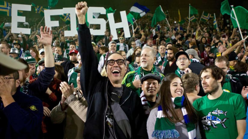 Timbers Army hipsters