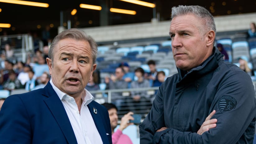 Adrian Heath and Peter Veres - Minnesota United and Sporting KC