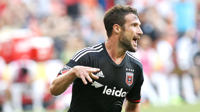 Chris Pontius - DC United - Celebrating