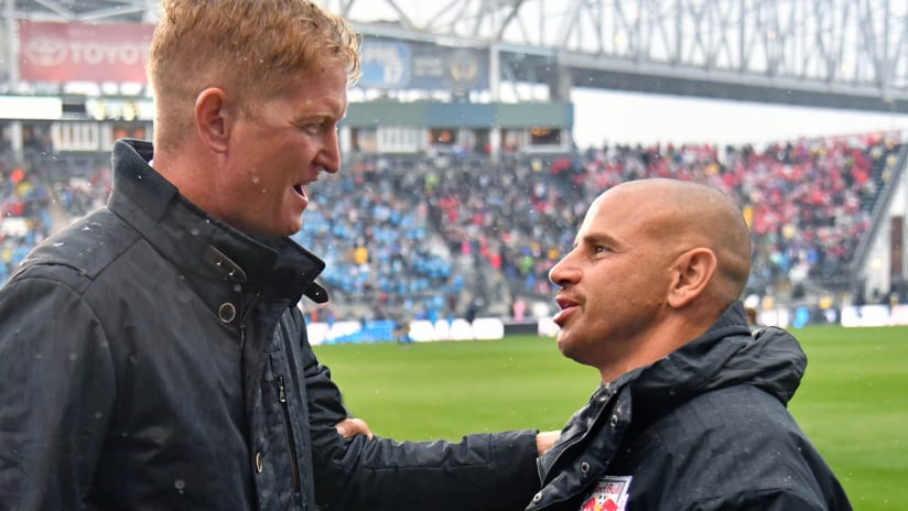 Jim Curtin and Chris Armas - Philadelphia Union, New York Red Bulls