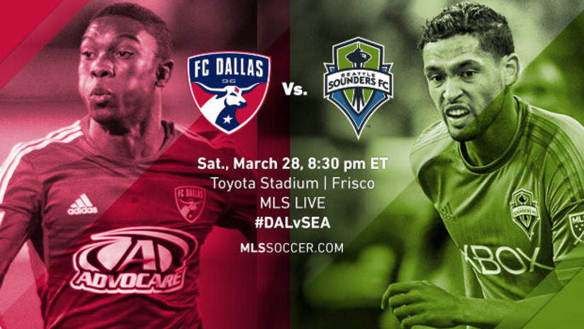 FC Dallas vs. Seattle Sounders, March 28, 2015