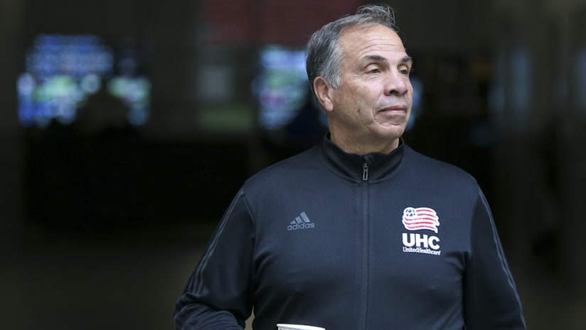 Bruce Arena – New England Revolution – pregame