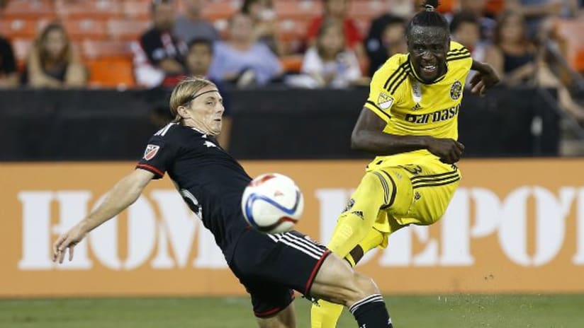 Columbus Crew SC's Kei Kamara vs DC United