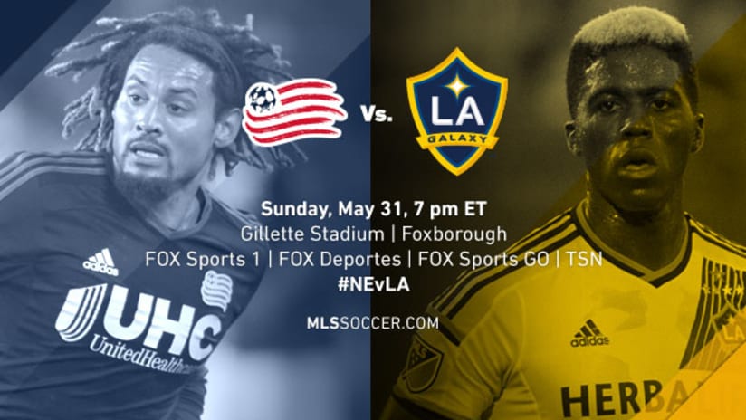 New England Revolution vs. LA Galaxy, May 31, 2015