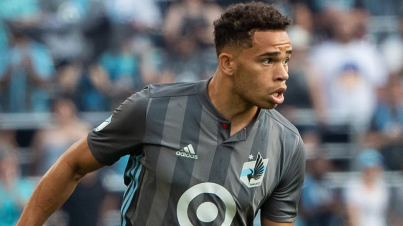 Hassani Dotson – Minnesota United – tight shot