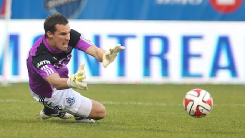 Montreal Impact goalkeeper John Smits