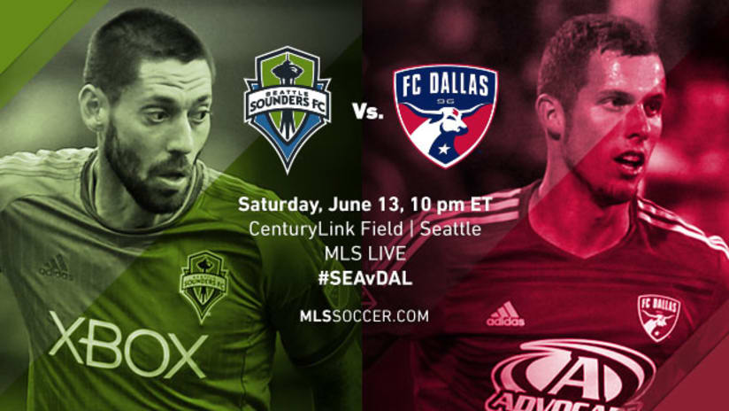 Seattle Sounders vs. FC Dallas, June 13, 2015