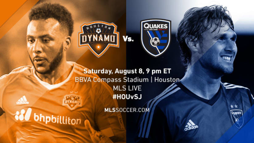 Houston Dynamo vs. San Jose Earthquakes, August 8, 2015