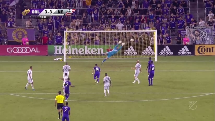 GOAL: Nani shows amazing trickery and then curls and beauty into the corner