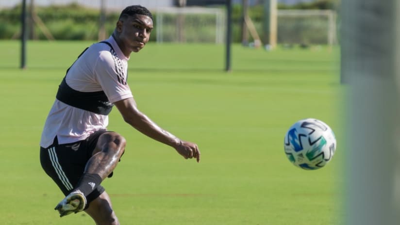 Christian Makoun - Inter Miami - training shot