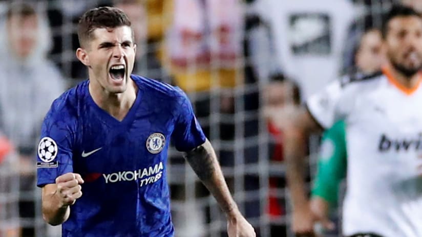 Christian Pulisic - Chelsea - Champions League - Valencia