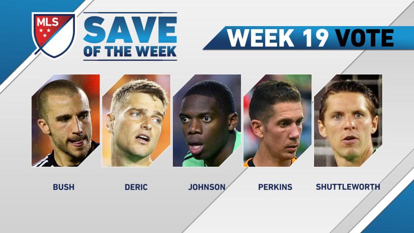 Save of the Week update: Evan Bush and Bobby Shuttleworth in a dead heat for Week 19 honors