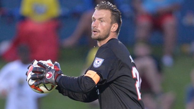 Montreal Impact goalkeeper Kristian Nicht