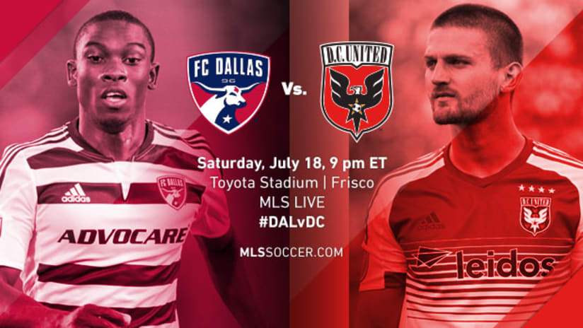 FC Dallas vs. DC United, July 18, 2015