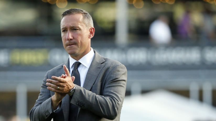 Caleb Porter - Suit - home stadium