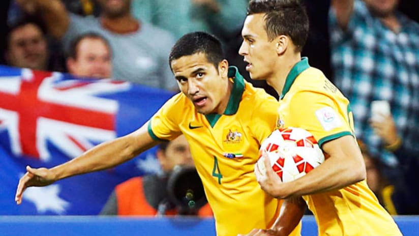 Asian Cup: New York Red Bulls' Tim Cahill strikes as Australia open with 4-1 comeback win over Kuwait