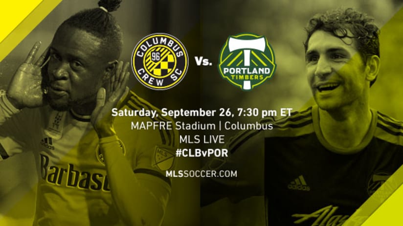 Columbus Crew SC vs. Portland Timbers, September 26, 2015