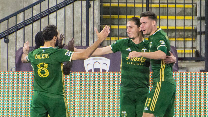 Portland Timbers - Celebrate - against LA Galaxy