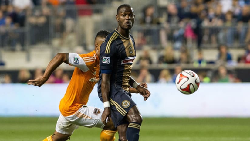 Maurice Edu of the Philadelphia Union