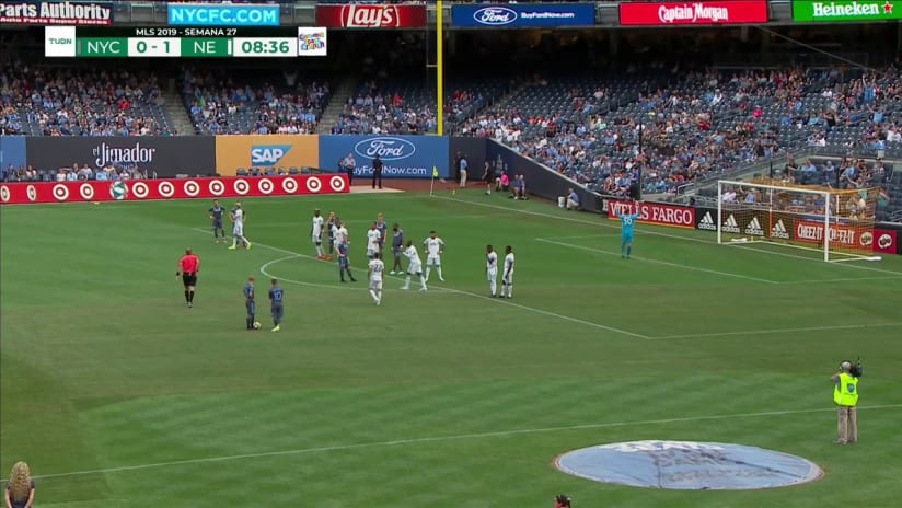 Antonio Mlinar Delamea Red Card vs. New York City FC