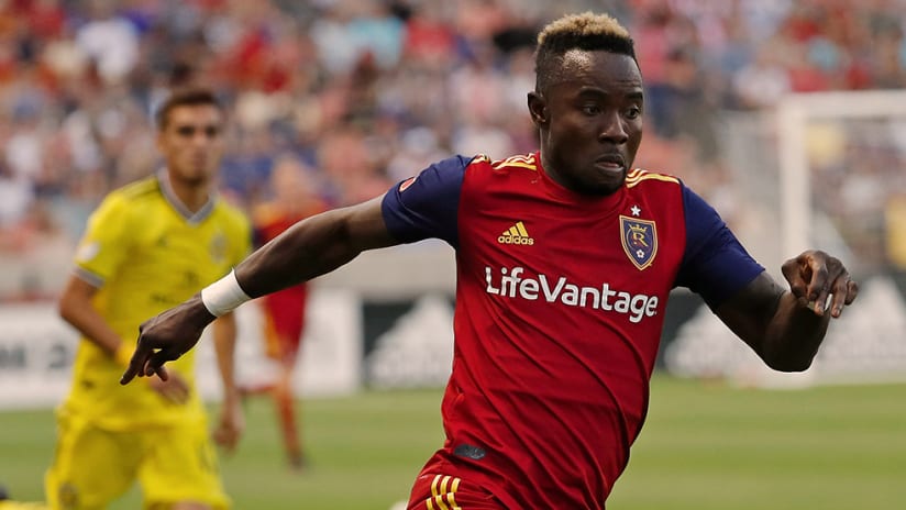 Sam Johnson - Real Salt Lake - Close up