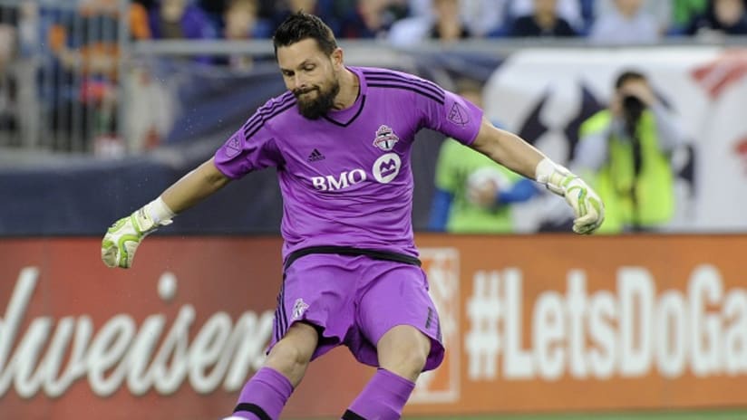 Chris Konopka in action for Toronto FC