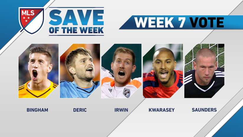 MLS Save of the Week Update: Portland Timbers' Adam Kwarasey leads pack on final day of voting