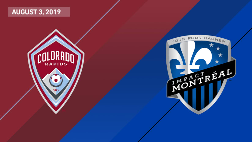 HIGHLIGHTS: Colorado Rapids vs. Montreal Impact | August 3, 2019