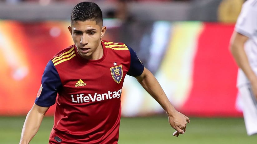 Jefferson Savarino - Real Salt Lake - isolated shot