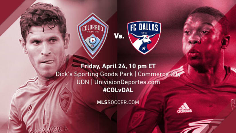 Colorado Rapids vs. FC Dallas, April 24, 2015