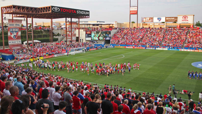 FC Dallas allowing fans to vote on field design for friendly vs. DC United | SIDELINE