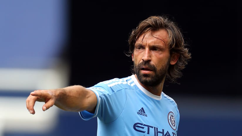 Andrea Pirlo - pointing - closeup