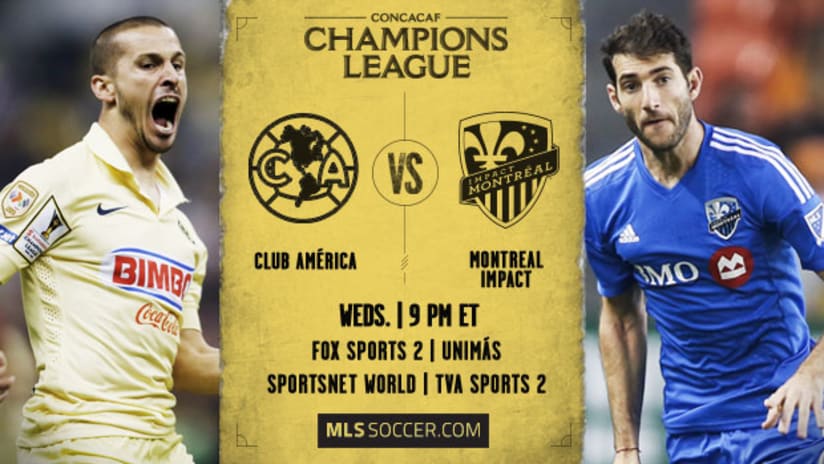 CONCACAF Champions League: Club America vs. Montreal Impact, April 22, 2015