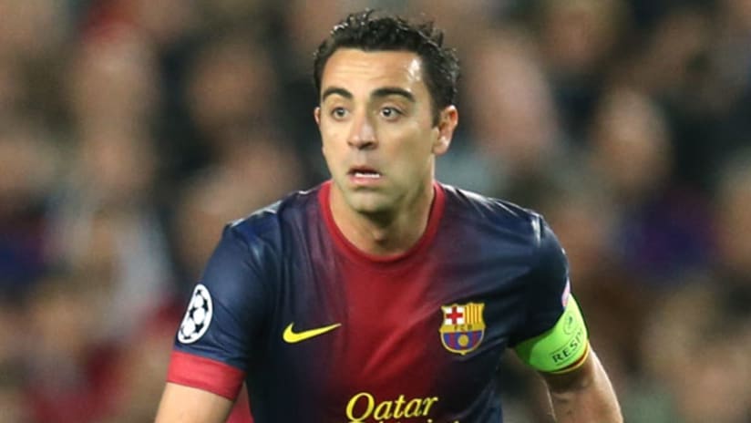 Barcelona's Xavi