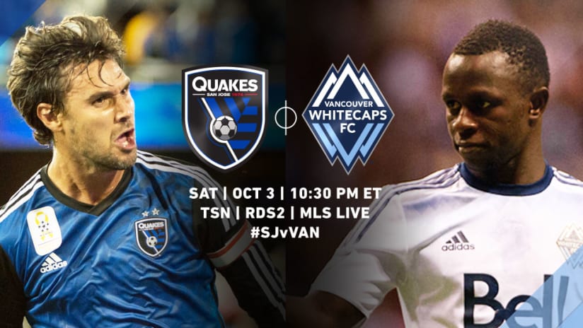 San Jose Earthquakes vs. Vancouver Whitecaps - October 3, 2015 - ExLink