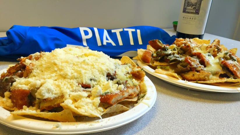 Finished Ignacio Piatti Nachos