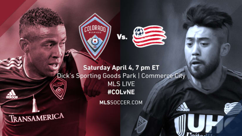 Colorado Rapids vs. New England Revolution, April 4, 2015