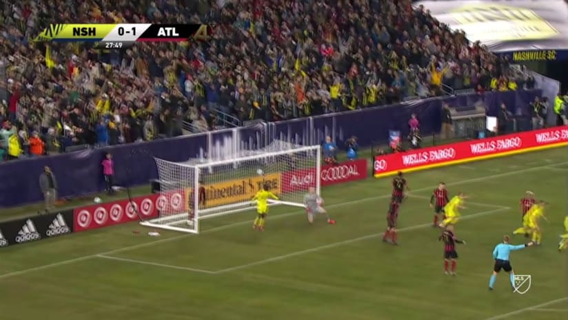 GOAL: Walker Zimmerman hits the back of the net for Nashville SC