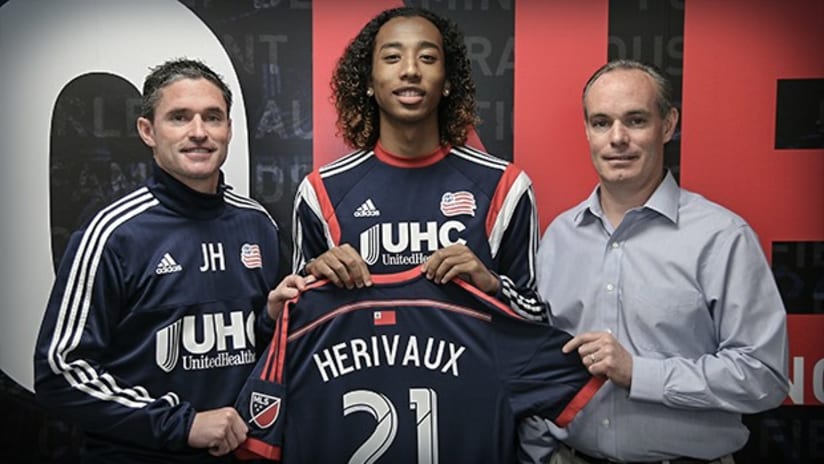 Haiti U-20 Zachary Herivaux joins Caldwell, Fagundez as newest New England Revolution Homegrown