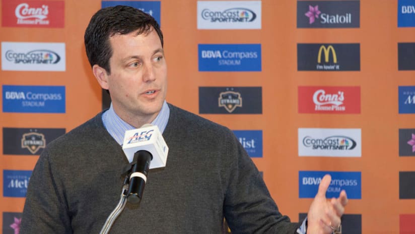 Chris Canetti - Houston Dynamo President - Close up