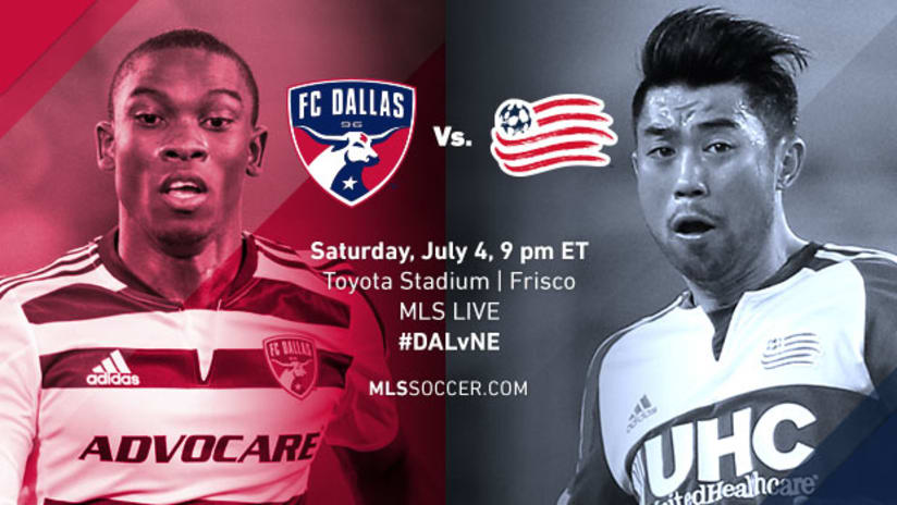 FC Dallas vs. New England Revolution, July 4, 2015