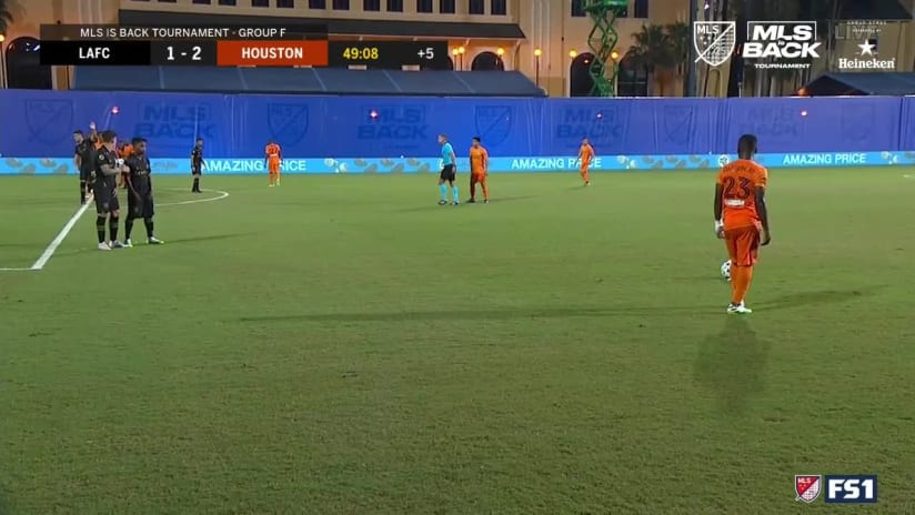 ASSIST: Darwin Quintero, Houston Dynamo - 50th minute