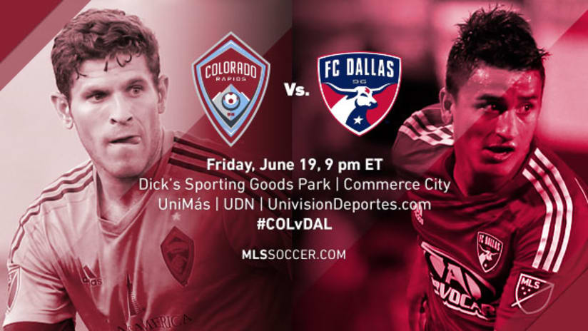 Colorado Rapids vs. FC Dallas, June 19, 2015