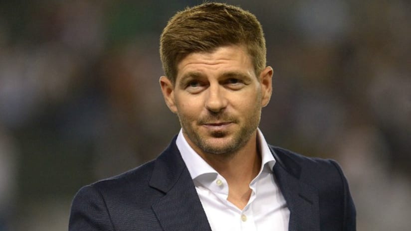 Steven Gerrard makes first appearance as an LA Galaxy player (July 4, 2015)