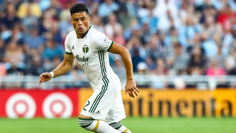 Jorge Moreira - Portland Timbers - isolated