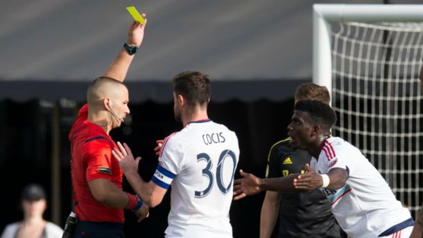 Chicago Fire's Frank Yallop: It's tough to lose after "phantom red card"