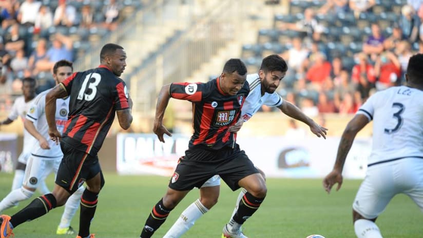 Philadelphia Union against AFC Bournemouth in a friendly, July 14, 2015