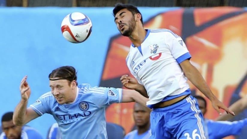 Montreal Impact's Victor Cabrera moving back to center back, still valued for versatility
