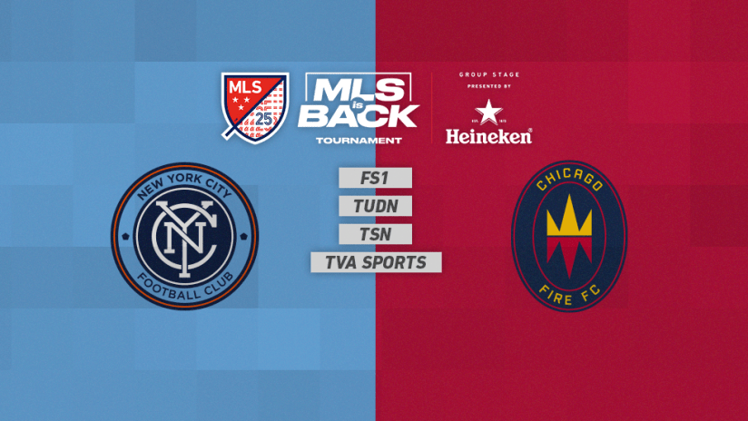 MLS is Back Tournament - Jul 19 - NYCvsCHI